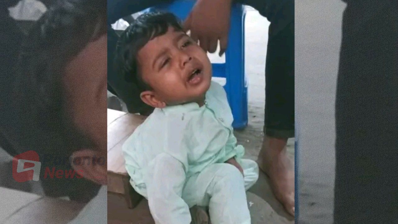 মাধবদী বাজারে পাওয়া গেল পরিচয়হীন এক শিশু,সন্ধান চায় পরিবারের
